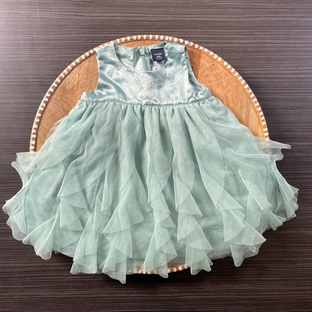6-12 M Baby Gap Satin and Tulle Dress